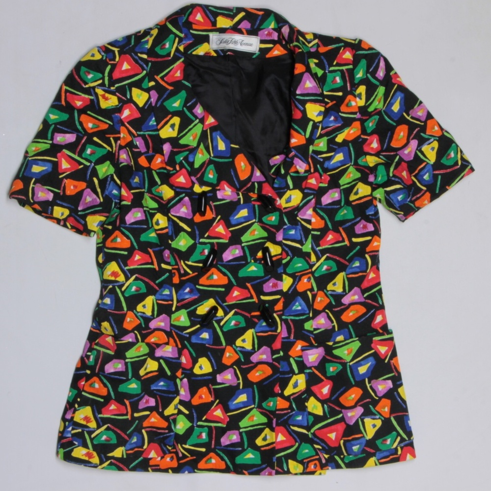 Saks Fifth Avenue David Hayes Blazer Jacket